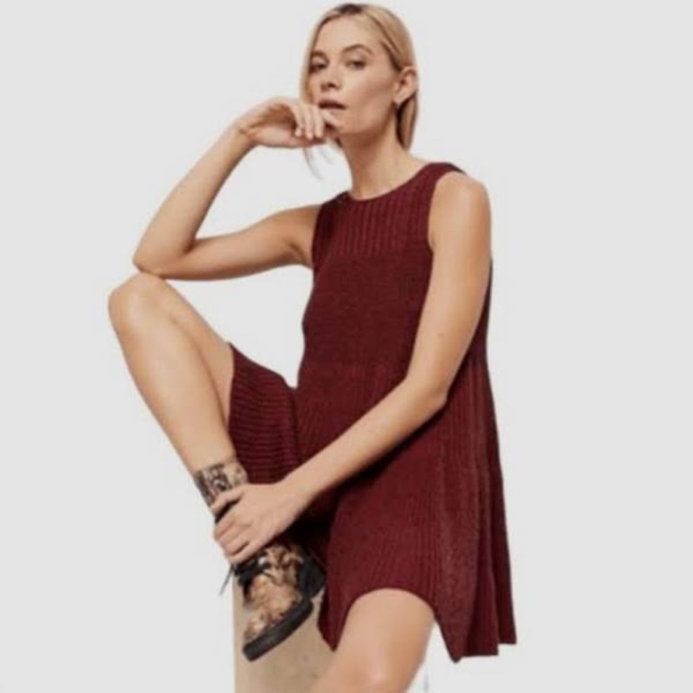 Free People Waterfall Ruffle Dress - Picture 4 of 11